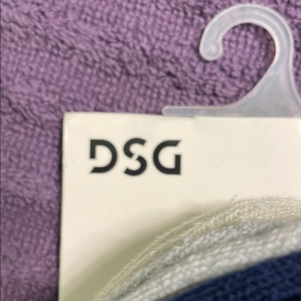 Men’s or Women’s DSG Dark Blue/Light Grey/Tan Quarter Crew Socks 3-Pack - Picture 3 of 7